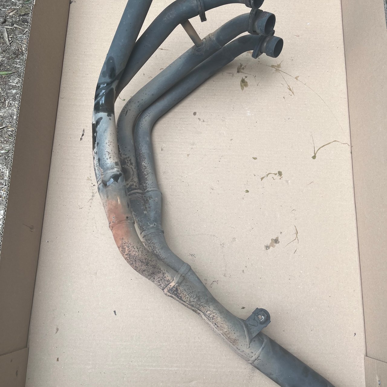 gsxr srad Pot collecteur échappement