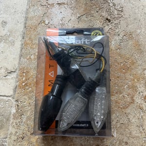 4 Clignotants blanc moto neuf