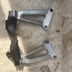 Honda 125 cbr platines et cales pieds arriere g et d 2005