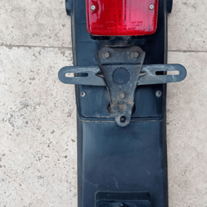TW 125 yamaha  phase 2 bavette longue et feu stop