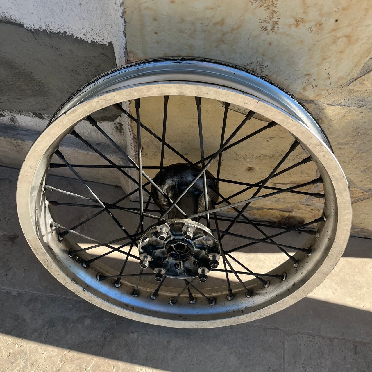 125 TW Roue - jante avant yamaha