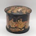 Boite ronde Japonisante laquée noir  Napoléon III