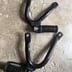 Tw 125 cales pied passager avec platine Yamaha