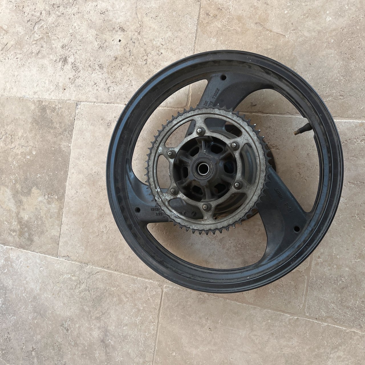 125 tdr yamaha jante arrière  - 4fu/5ae 1993 - 2004