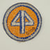 Patch US ww2 44Th Infantry division - original
