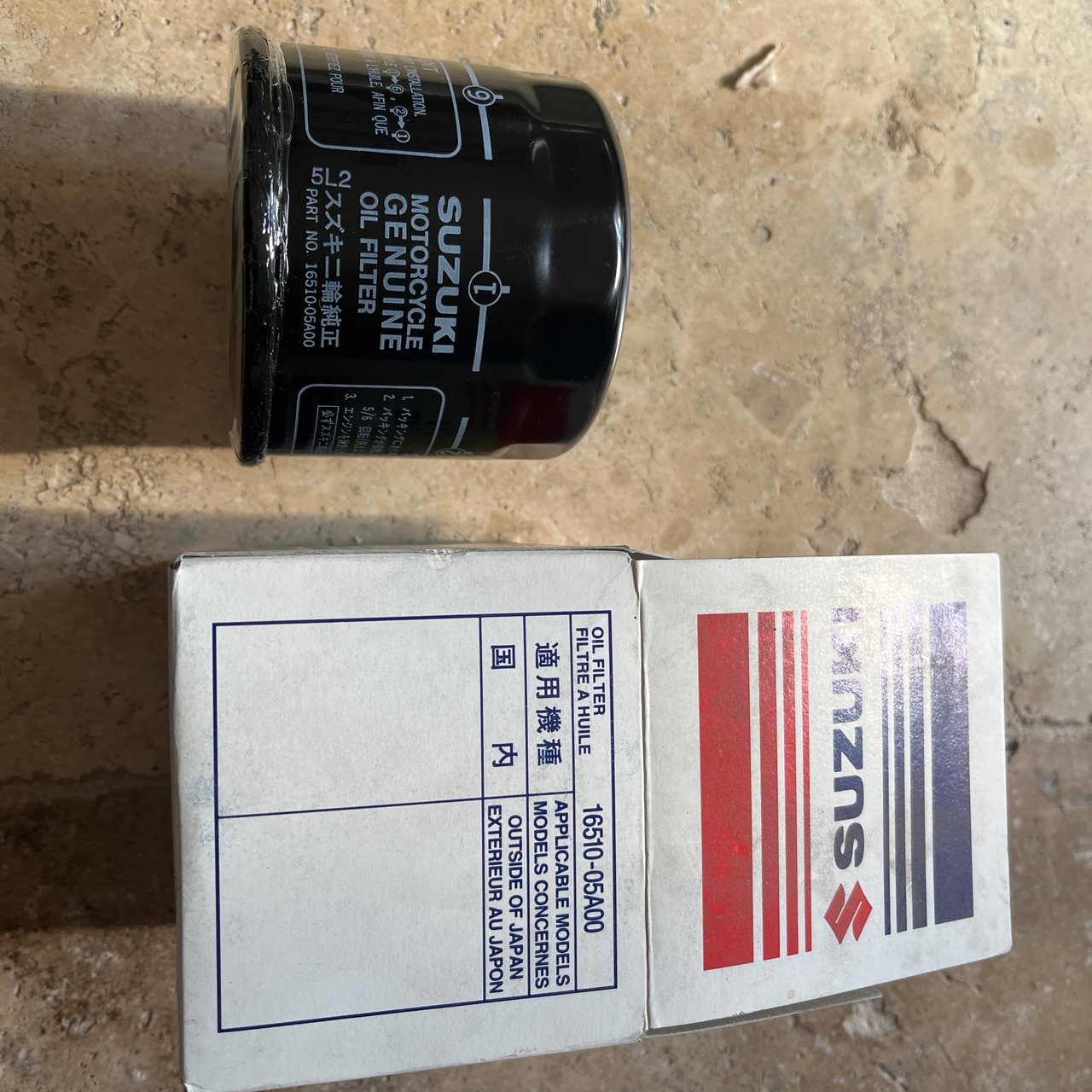 Filtre a huile 16510-05A00 SUZUKI 750GSX-R 85/87 / INTRUDER 85/91