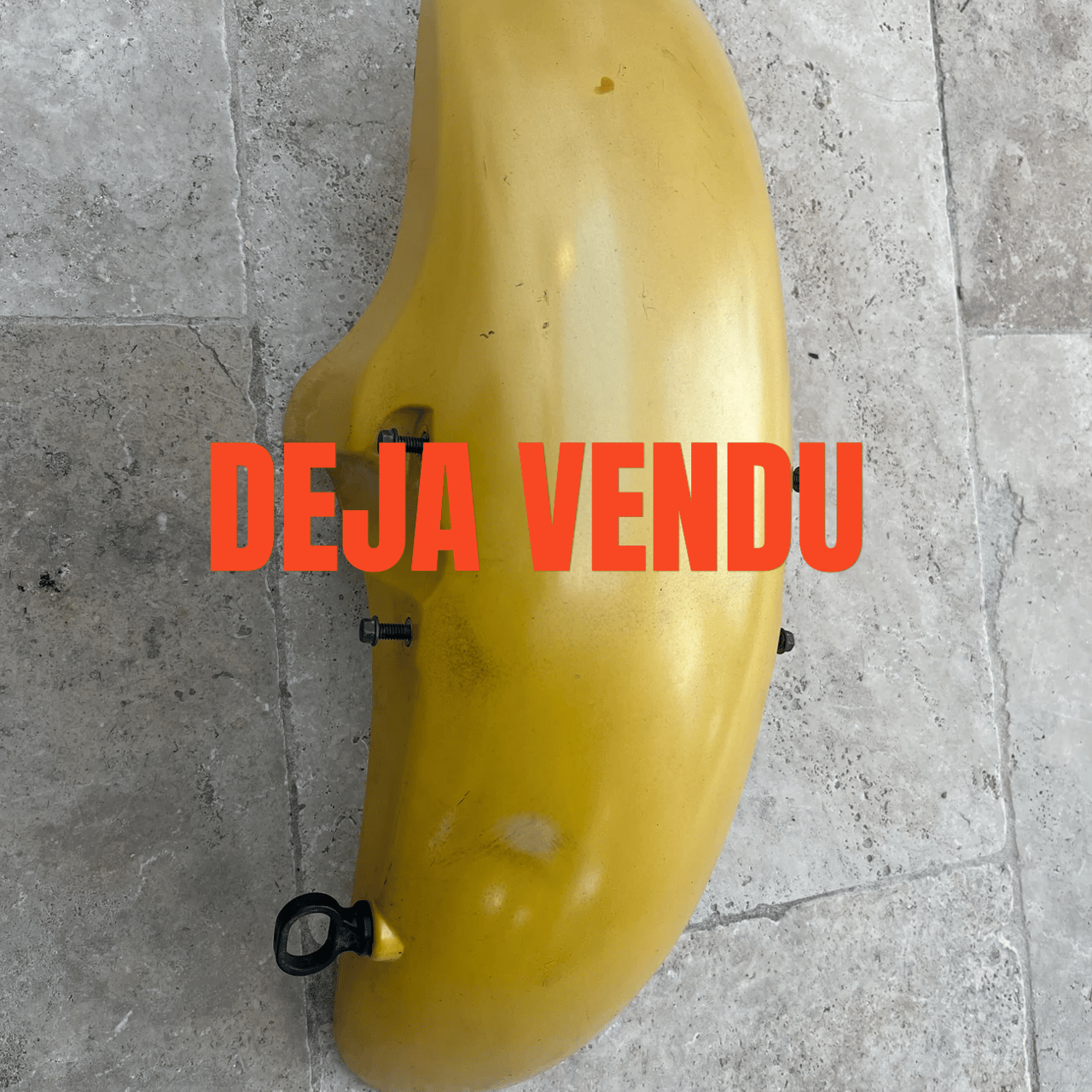 125 tdr Garde boue , lèche roue avant jaune 5ae/4fu - Yamaha