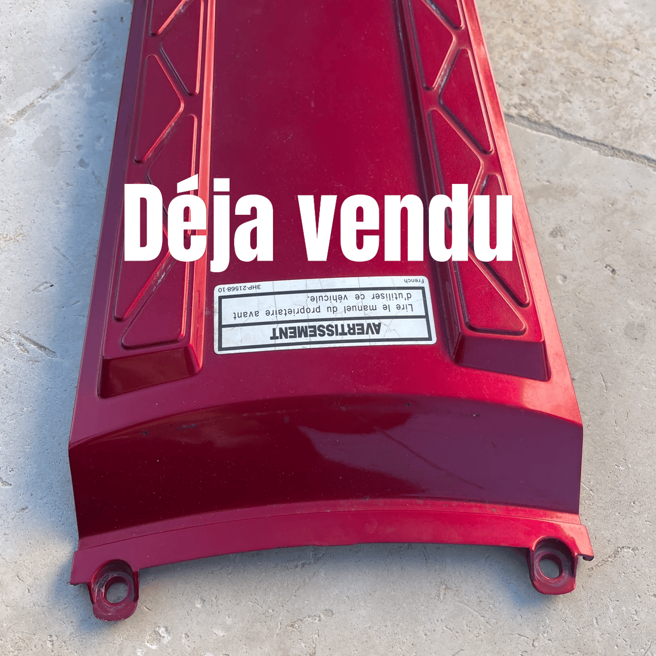 125 tdr jonction carenage arriere bordeau 1993 2003 4fu/5ae