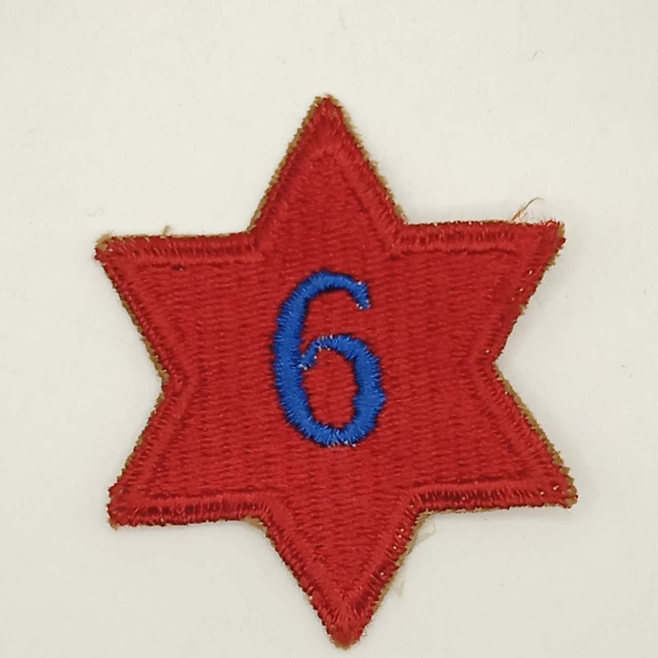 Patch US ww2 6th Infantry Division-original