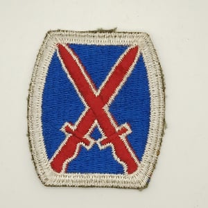 Patch US ww2 10th Mountain Division-original