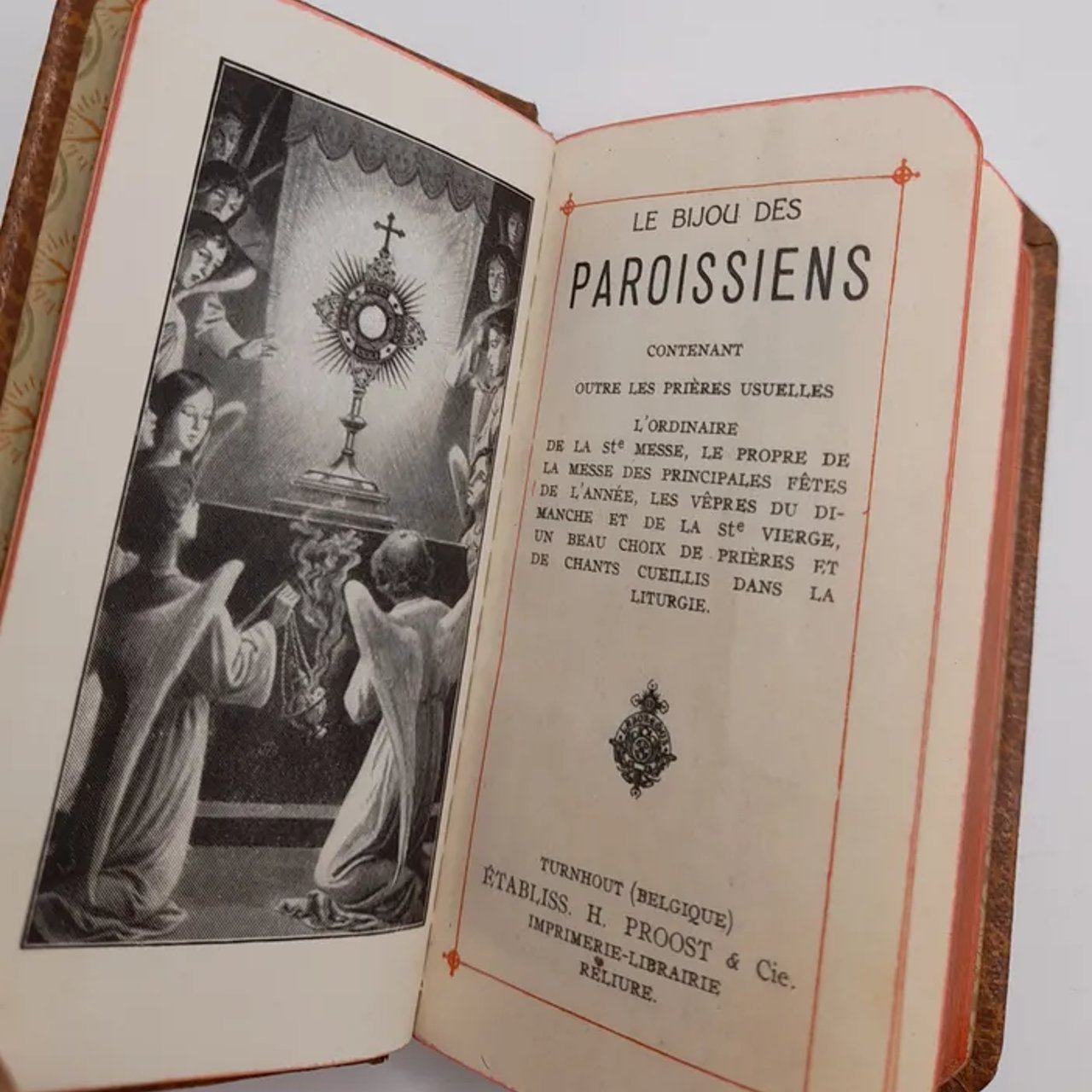 Petit missel " le bijou des PAROISSIENS " 1930's