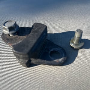 125 tdr fixation collecteur echappement  yamaha 4fu 5ae