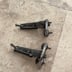 850 tdm paire de cales pieds Avant avec platine 4tx 2001