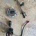 125 tdr yamaha serrures complet 4FU ou 5AE Deltabox 1993-2003.