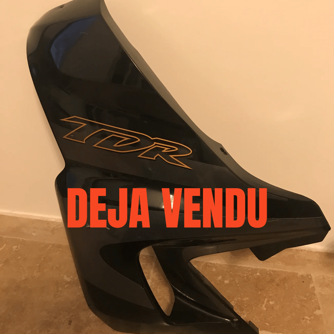 yamaha 125 tdr Carenage flancs avant gauche noir gris 1993 - 2004