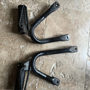 Tw 125 cales pied passager avec platine Yamaha