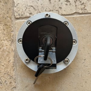 125 TDR - bouchon de réservoir 2 clées  4fu/5ae 1993 - 2003