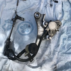 850 tdm 4 tx freins arriere complet yamaha 2001