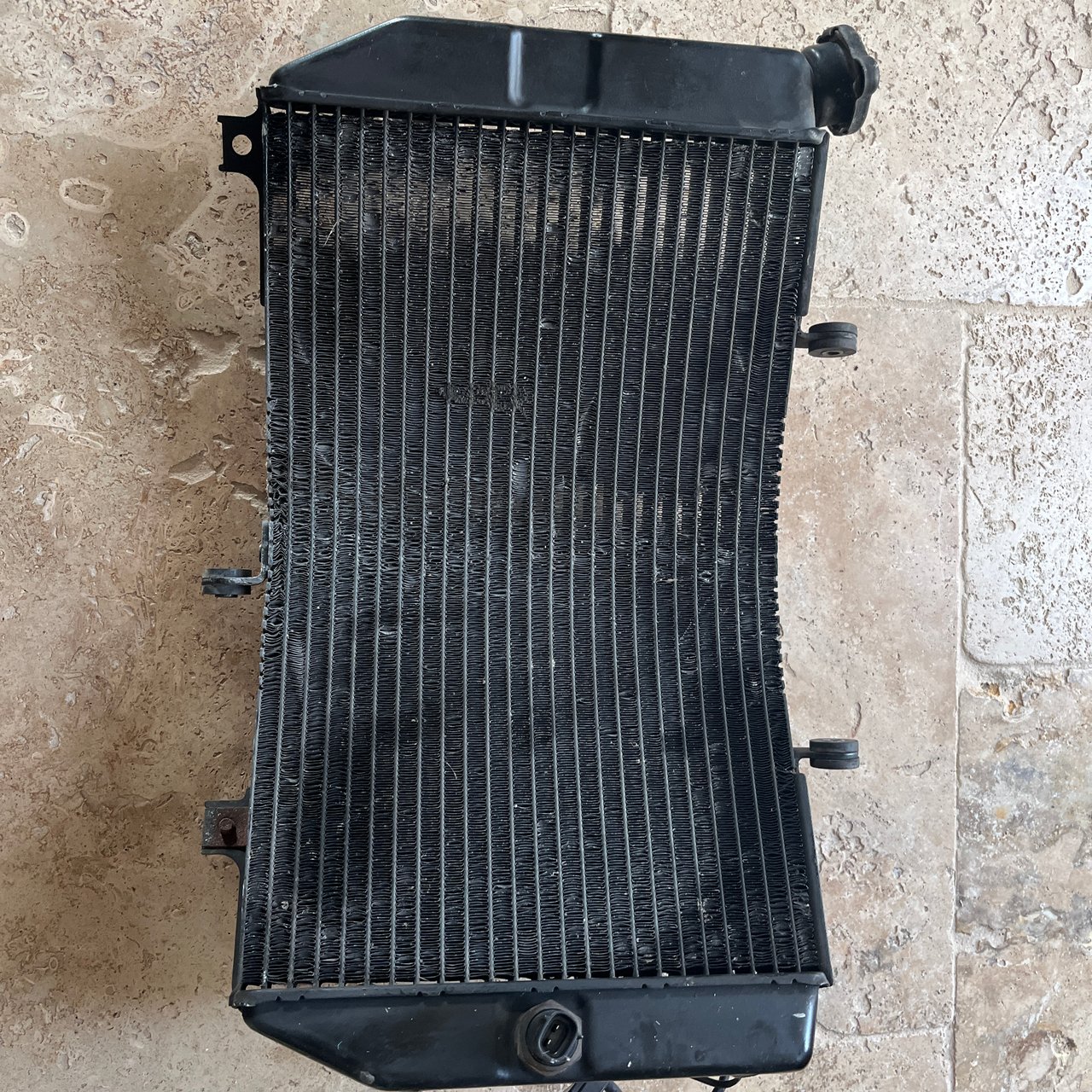 Suzuki 750 gsxr k0radiateur d eau d'origine avec ventilateur