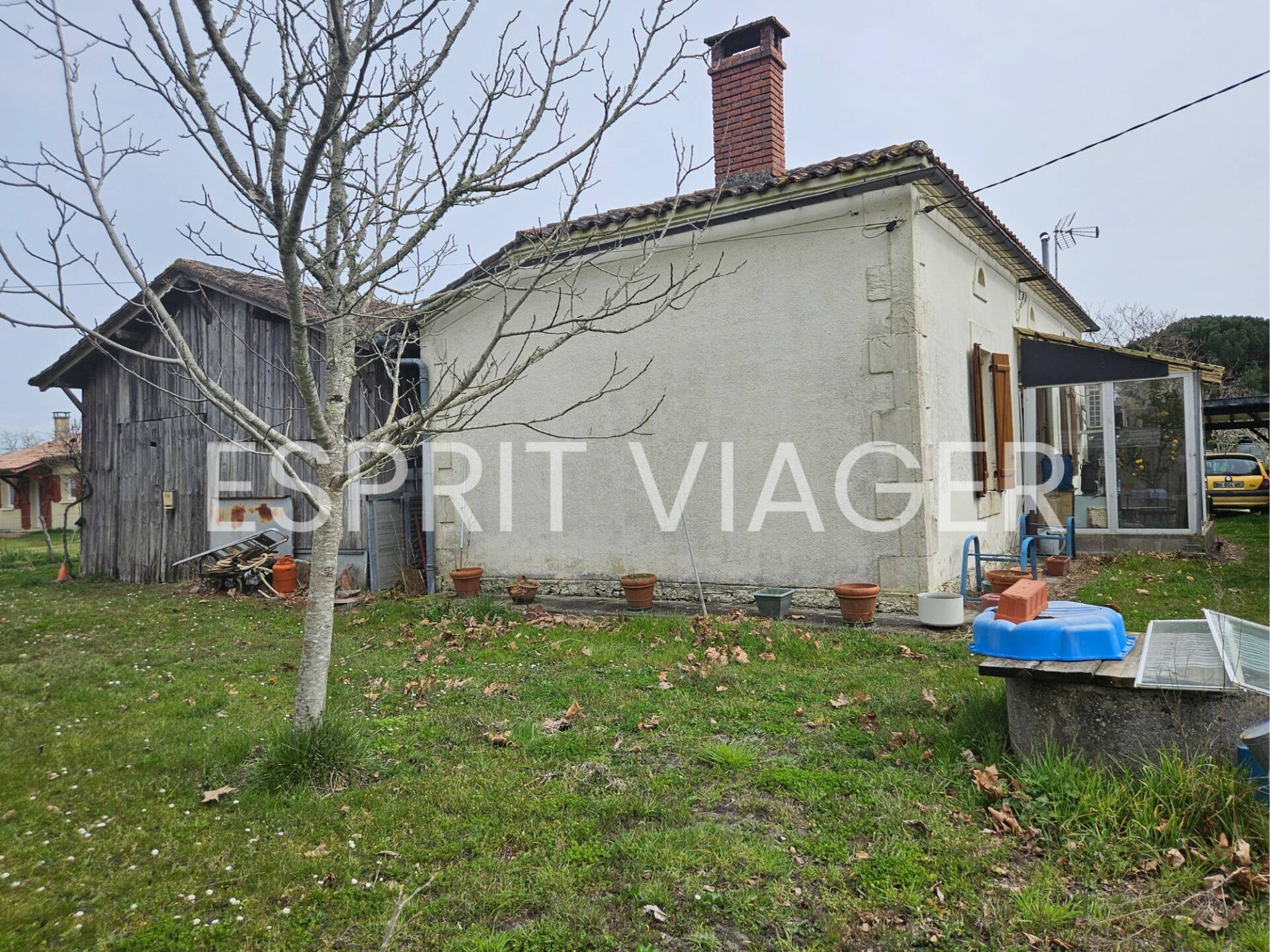 EXCLU - Maison 3 pièces - Lerm-et-Musset (33)- 89 m² - Viager Occupé - Bouquet sans rente 69 376 euros
